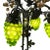 French Large Italian Chandelier Style Grapevine Table Lamp W/Green Grape Clusters For Sale - Image 3 of 6