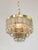 Mid-Century Modern Teardrop Three-Tier Pendant Light in Brass and Crystal, 19560s For Sale - Image 15 of 15