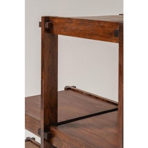Mid-Century Modern French Modular Wooden Shelving System, 1970s For Sale - Image 4 of 13