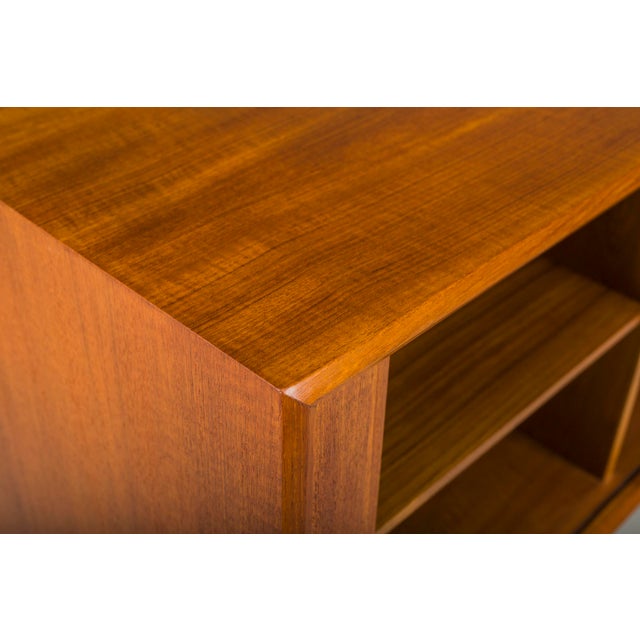 Teak Sideboard attributed to Svend Aage Larsen for Faarup Furniture Factory, Denmark, 1960s For Sale - Image 10 of 17