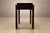 1960s Set of Three Brazilian Rosewood Nesting Tables with Removable Tray & Brass Sabots, 1960s For Sale - Image 5 of 18