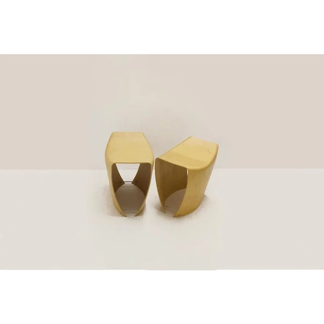 Gallery Stools by Hans Sandgren Jakobsen for Fredericia, 1998, Set of 2 For Sale - Image 3 of 6