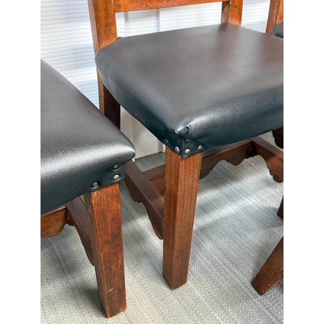 Moorish Revival Carved Dining Chairs, Set of Six For Sale - Image 13 of 16