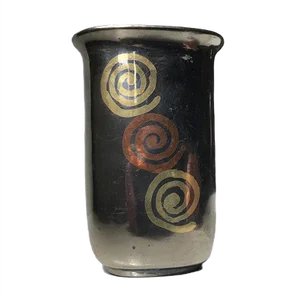 Art Deco Dinanderie Vase, 1930s