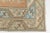 1950s Vintage Turkish Medallion Rug, Hand-Knotted Wool, Peach and Blue For Sale - Image 5 of 10