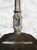 Black 1910s Arts & Crafts Black Pendant Light With Ice Glass For Sale - Image 8 of 8