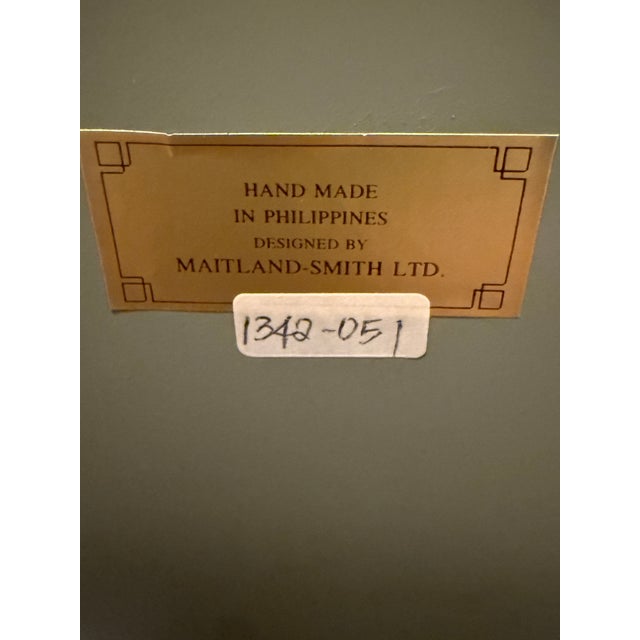 Vintage Italian Tole Square Cachepot For Sale - Image 10 of 12