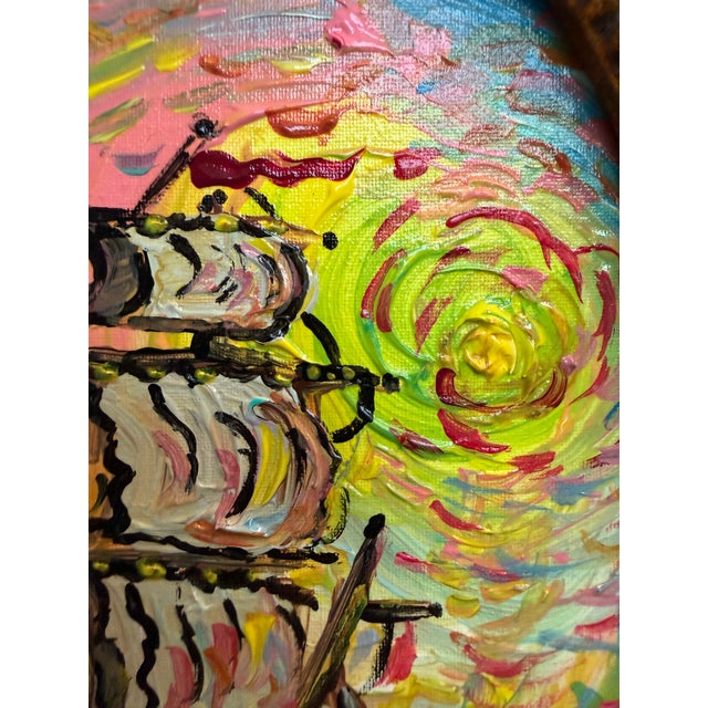 Paint Serg Graff "Dawnstar" Seascape Acrylic Painting Sailing Ship Nautical Art For Sale - Image 7 of 9