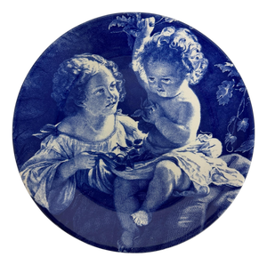 Vintage J H Weatherby Staffordshire, England Cherub Children Decorative Plate