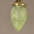 Art Nouveau Viennese Pendant Lamp with Uranium Vaseline Glass Shade, Austria, 1920s For Sale - Image 12 of 18