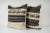 Mid-Century Modern Turkish Hemp Kilim Pillow Cover - A Pair For Sale - Image 3 of 4