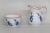 Elizabethan England Bone China Blue Floral Creamer and Sugar Bowl Set For Sale - Image 10 of 10