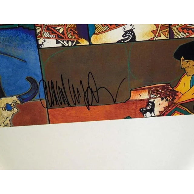 Amado Pena "The Collection" Hand Signed Offset Lithograph For Sale In Denver - Image 6 of 6