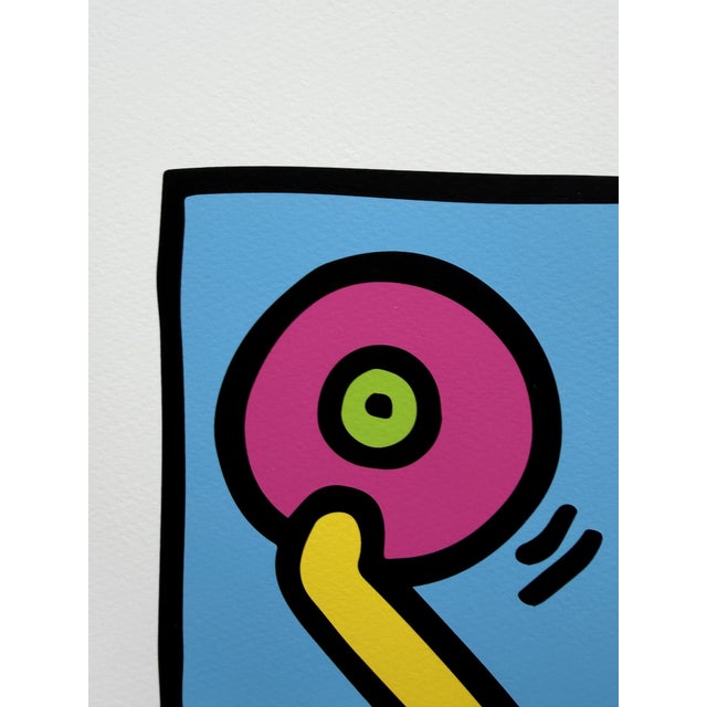 Keith Haring, Untitled (Dj) 1983, 2000s, Paper For Sale - Image 6 of 8