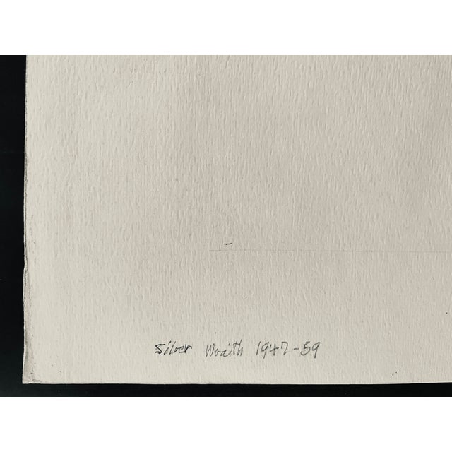 Robert Colborne (1931-2002) "Silver Wraith 1947-59" Signed, Inscribed and dated 1984, estate stamp on the back. Colborne...