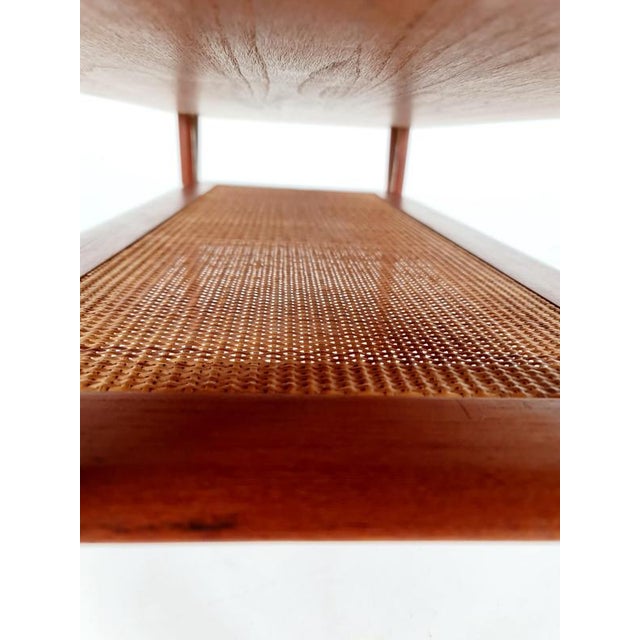Brown Danish Teak Coffee Table by Peter Hvidt & Orla Mølgaard for France and Son., 1960s For Sale - Image 8 of 11
