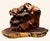 Vintage Burl Root Wood Abstract Sculpture Live Edge Base Organic Modern 17" For Sale In Dallas - Image 6 of 15