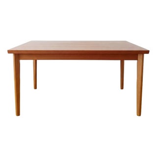 Vintage Danish Teak Extensions Table from BRDR Furbo, 1960s For Sale