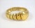 1970s Goldtone Clamp Bracelet For Sale - Image 4 of 11