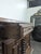 2000 - 2009 Louis XIII Style Walnut Buffet with Twisted Columns and Pink Marble Top For Sale - Image 5 of 8