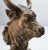Early 20th Century Early 20th Century Cast-Iron Architectural Bull Sculpture, 21"h For Sale - Image 5 of 10