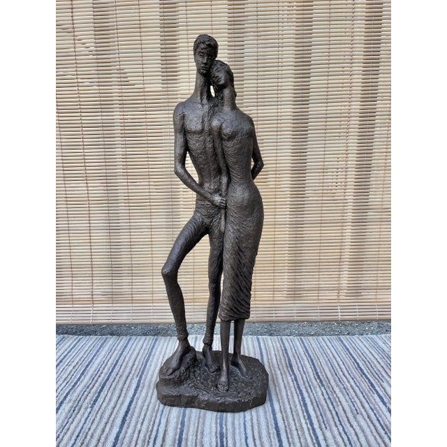 Large Mid Century Modern Brutalist Austin Production Sculpture by Edward Schillaci. For Sale - Image 13 of 13