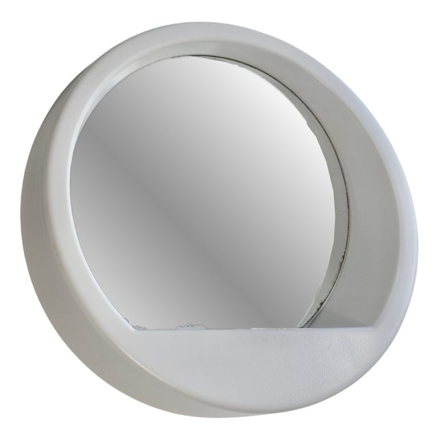 Space Age Mirror in Resin, 1970s For Sale