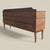 1960s Mid-Century Asian-Inspired Walnut Nine-Drawer Credenza, 1960s For Sale - Image 5 of 10