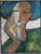 Hidden portraits xxxvi', acrylic on canvas mounted on board, florentine school (circa 1980s-90s). This gallery has...