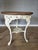 Victorian Britannia Pub Tables in Cast Iron with Oak Tops, Set of 2 For Sale - Image 6 of 11