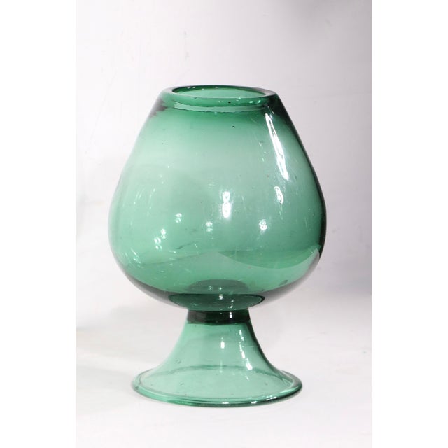 Glass Mid 20th Century Empoli Chalace Vase For Sale - Image 7 of 13