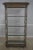 Age: Approx: 20 Years Old Details: Glass Shelves Quality Construction Heavy Construction Textured Silver Finish Nicely...