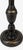 Vintage Chinoiserie Wooden Painted Floor Lamp For Sale - Image 4 of 4