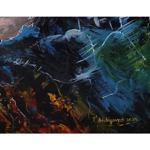 2020s Tetiana Andriyovych Everything Passes (Girl) — Original Oil Painting on Canvas by Tetiana Andriyovych Contemporary Figurative Art, 2024 For Sale - Image 5 of 7