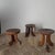 Mid-Century Rustico African Stools, Set of 3 For Sale - Image 18 of 18