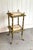Victorian Victorian Marble & Brass 2-Tier Adjustable Plant Stand For Sale - Image 3 of 5
