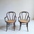 Brown Set of Bentwood Armchairs in the style of Thonet, 1920s For Sale - Image 8 of 8