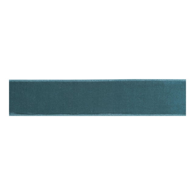 Solid Velvet Wired Polyester Ribbon 2.5" x 10 Yds. For Sale
