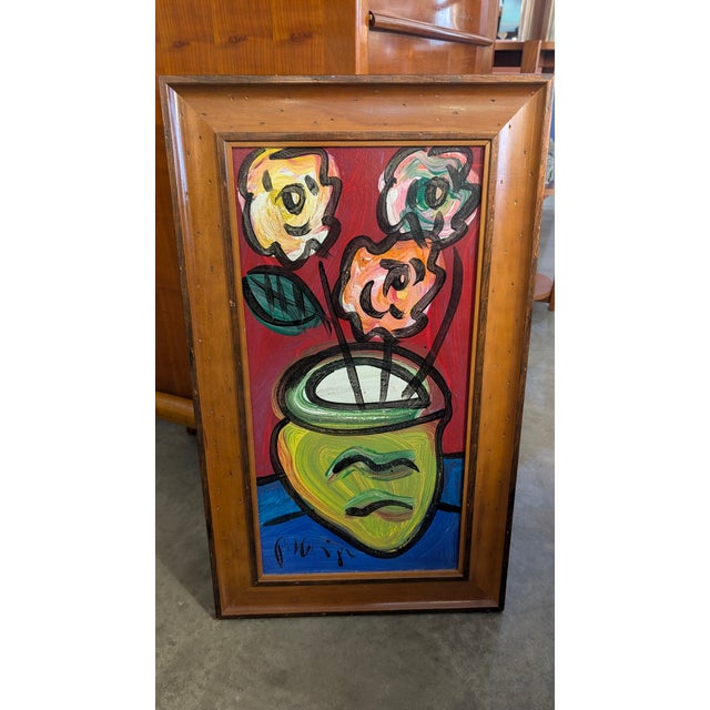 1990s German Artist Peter Robert Keil Flowers For Sale - Image 12 of 12