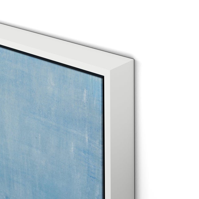 Contemporary Maui 03 Noon by Carrie Bergey in White Frame, Large Art Print on Canvas For Sale - Image 3 of 3