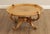 Colombo Mobili Round Italian Carved Partial Gilt Coffee Table For Sale - Image 9 of 12