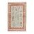 Late 20th Century Rare Finely Woven Persian Silk Qum, Handmade Oriental Rug, Sky Blue and Red For Sale