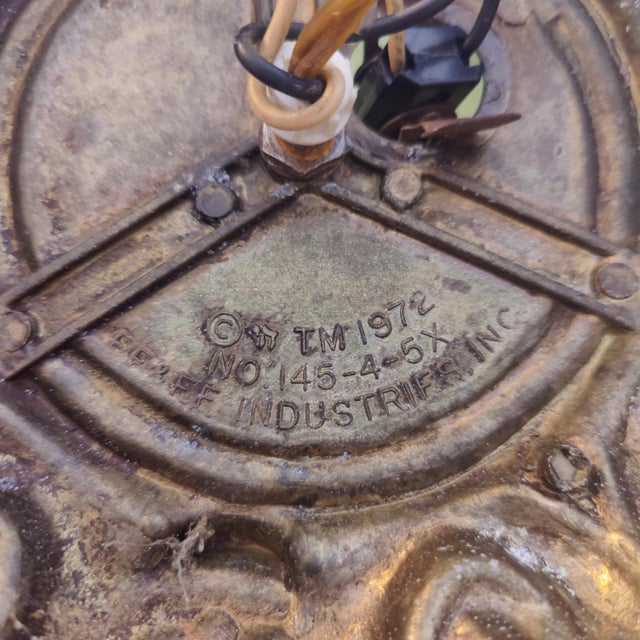 1970s Blue Carl Falkenstein Mid-Century Modern Table Lamps - a Pair For Sale - Image 4 of 8