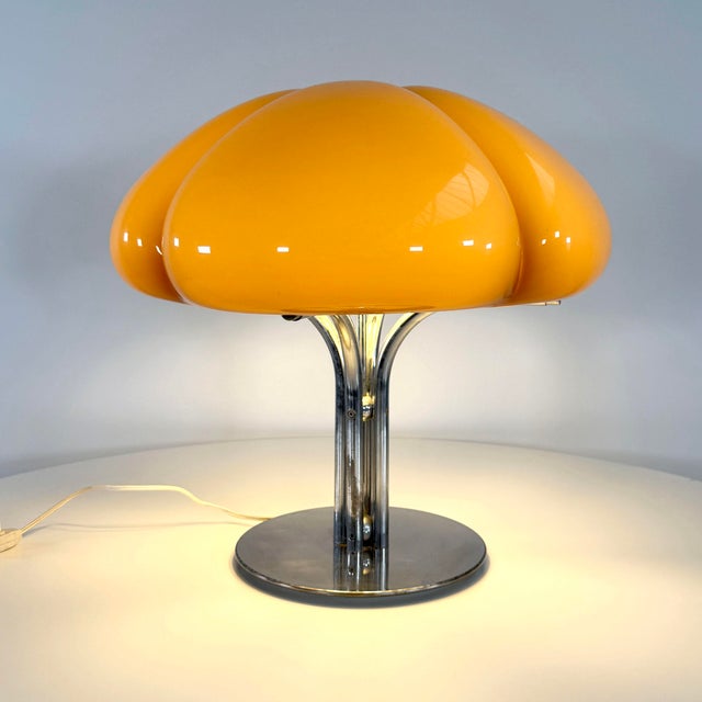 Quadrifoglio Table Lamp attributed to Unione Progetti for Harvey Guzzini, 1970s For Sale - Image 11 of 11