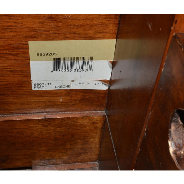 Henredon Leather Sleigh King Bed For Sale - Image 16 of 16