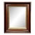 Antique Traditional Mahogany & Giltwood Wall Mirror - 12x14 For Sale