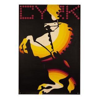 CYRK Horse Circus Poster from Janowski, 1979 For Sale