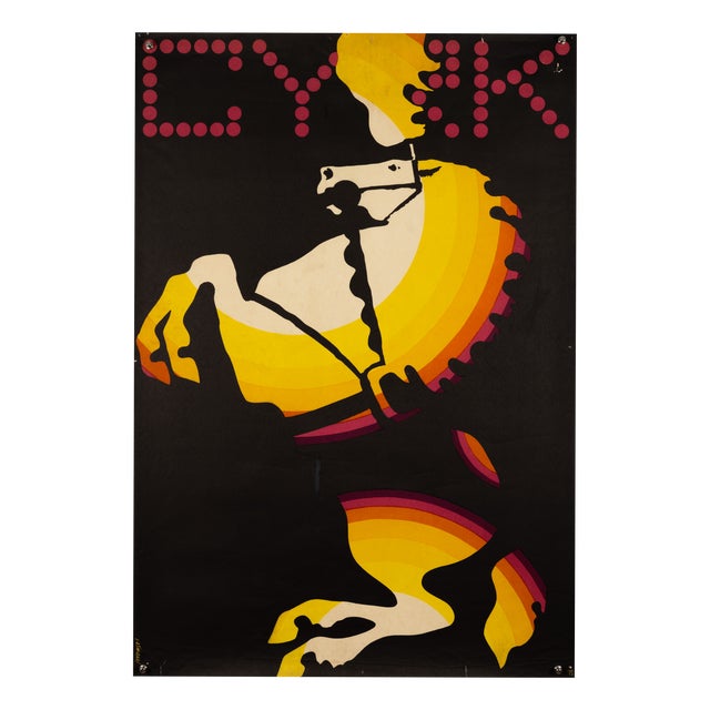 CYRK Horse Circus Poster from Janowski, 1979 For Sale