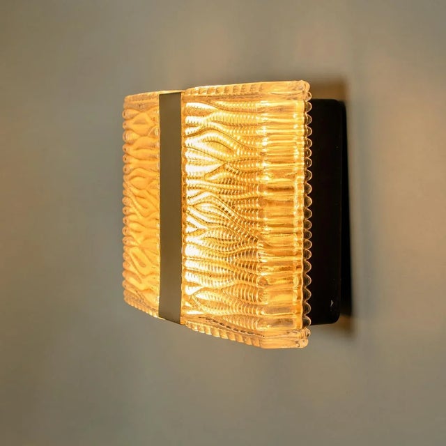 Wall Light from Limburg Glashütte, 1960s For Sale - Image 10 of 16
