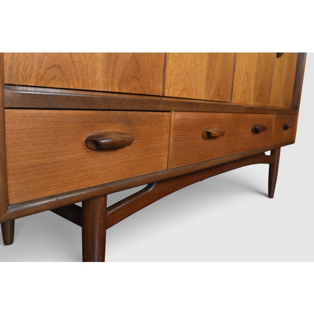 Mid 20th Century Small G Plan "Scandinavian Range" Credenza in Teak #1, Attributed For Sale In San Francisco - Image 6 of 6